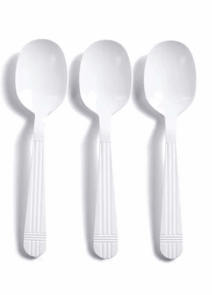 Soupspoon 156 mm PP – White Heavy-Duty Plastic (1000/Case)