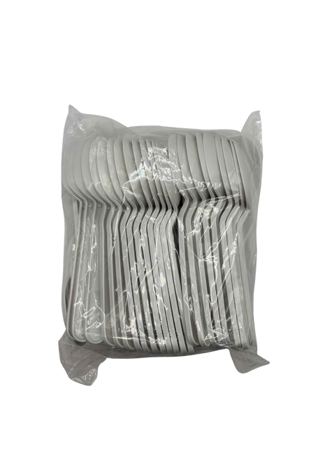 Soupspoon 156 mm PP – White Heavy-Duty Plastic (1000/Case)