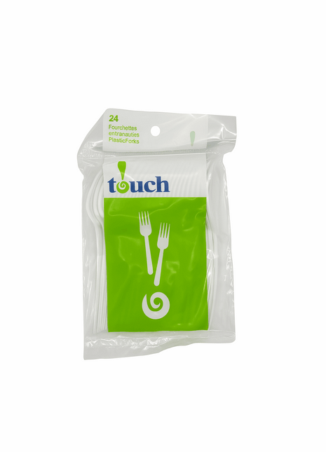 Fork, PP White – Retail Pack of 24 (576/Case) - Arcapack