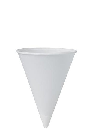 Cup 4 oz Paper – White Cone Water Cup (5000/Case) - Arcapack